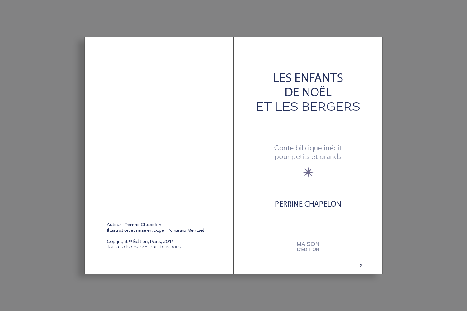 Conte, Les Enfants de Noël et les Bergers, illustration, édition