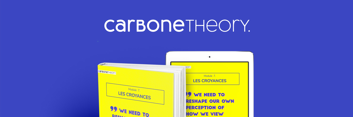 Ebook - CARBONE THEORY / Yohanna Mentzel / Graphiste Positive / www.yohanna.fr Ebook, empoverment, coaching, support de formation